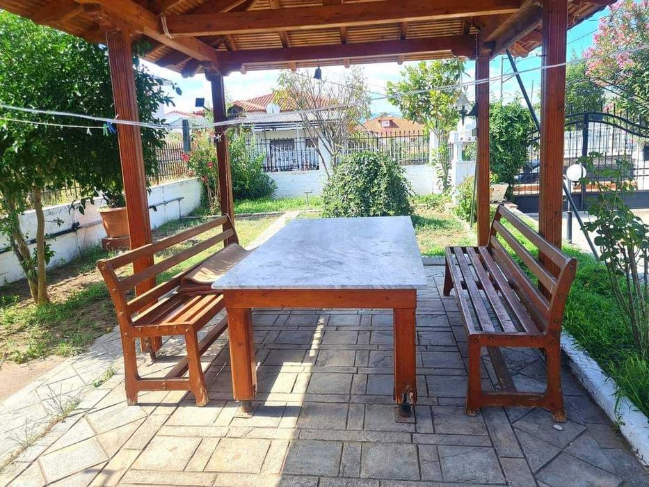 Продава къща 95 м2 с двор 840 м2 в Аспровалта, Гърция