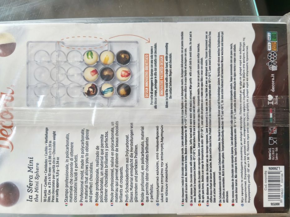 Молд за шоколадови бонбони