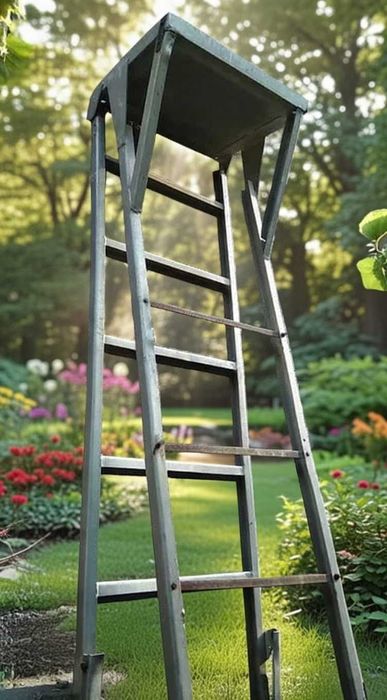 Стремянка алюминиевая ссср.3 метра