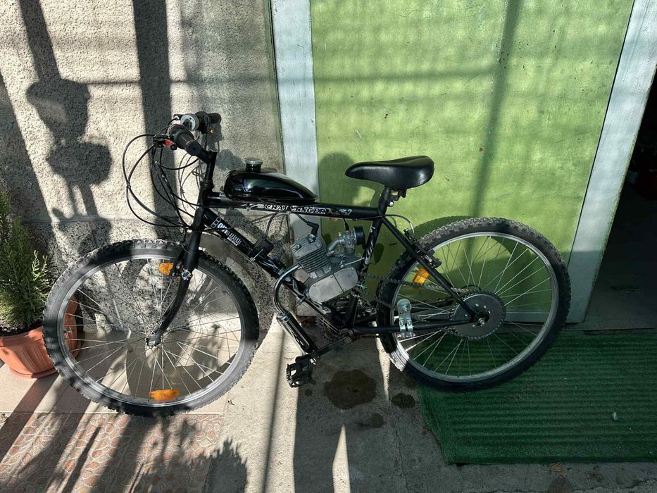 Веломотор (колело/велосипед 26”) с нов двигател Тайга – 80сс