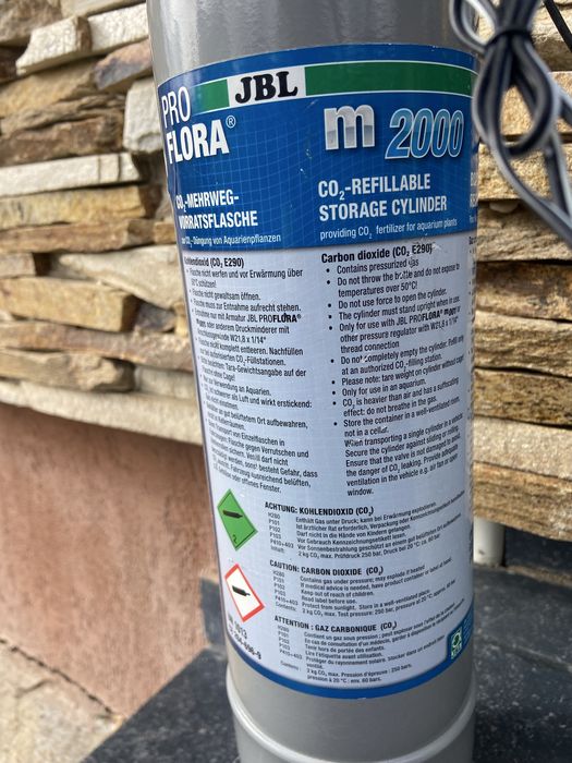 Butelie CO2 JBL Proflora M2000