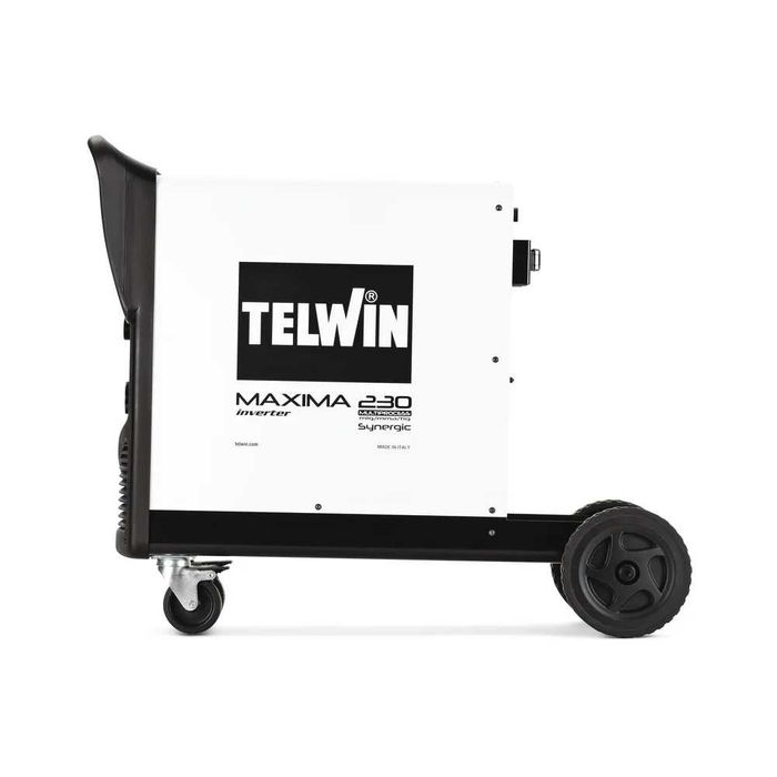 Pachet aparat sudura Maxima 230 Synergic Telwin + tub + ceas