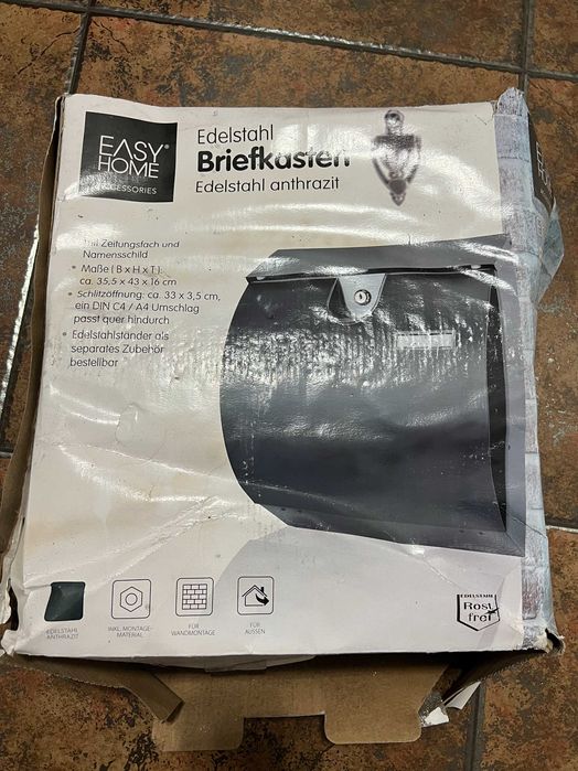 Vand Cutie Postala EASY HOME model M/808660 - Otel Inoxidabil