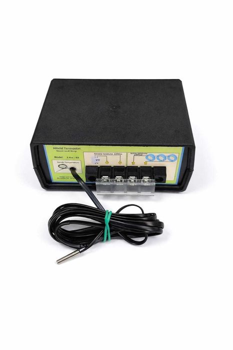 Hibrid Termostat Digital Start and Stop (SS) 5KW Negru