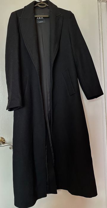 Зимнее пальто Zara. Шерсть