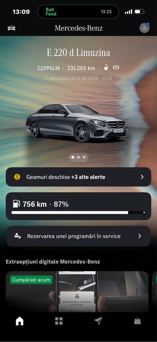 Vand Mercedes e class W213
