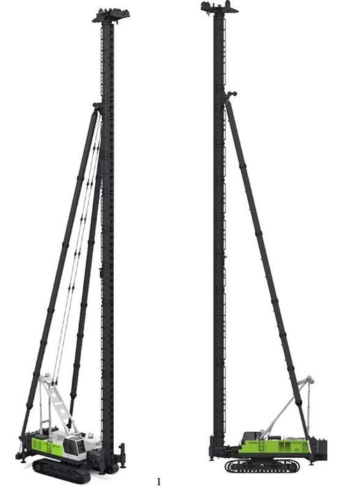 Сваебойная гусеничная установка ZDH660-135