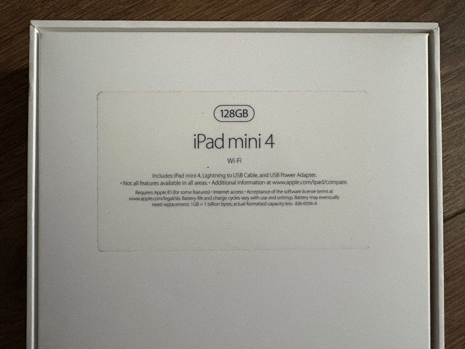 iPad mini 4 WiFi 128GB Gold