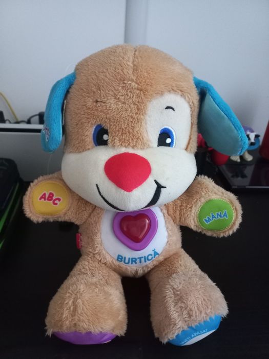Cățelușul vorbitor Fisher-Price jucarie interactiva