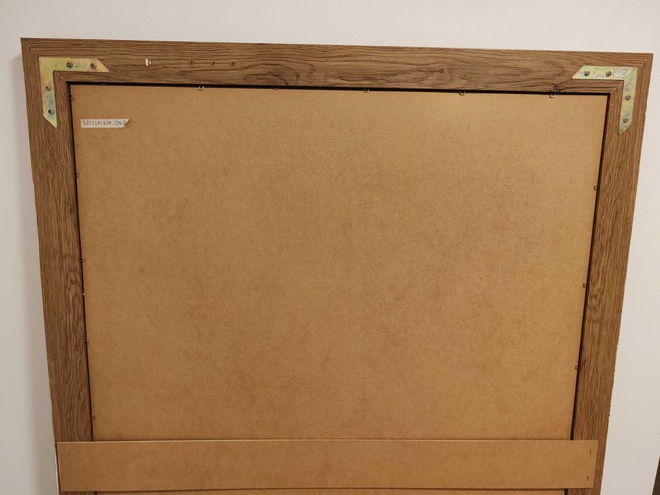 Oglinda hol cu rama stejar 180x70 cm, stare buna