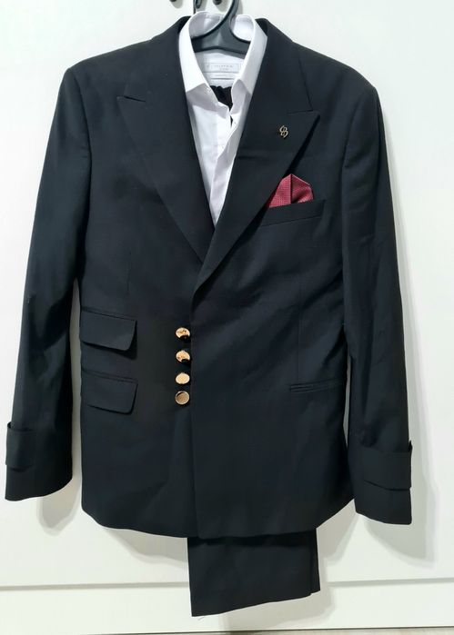 Костюм двойка черный, бренд Bokar