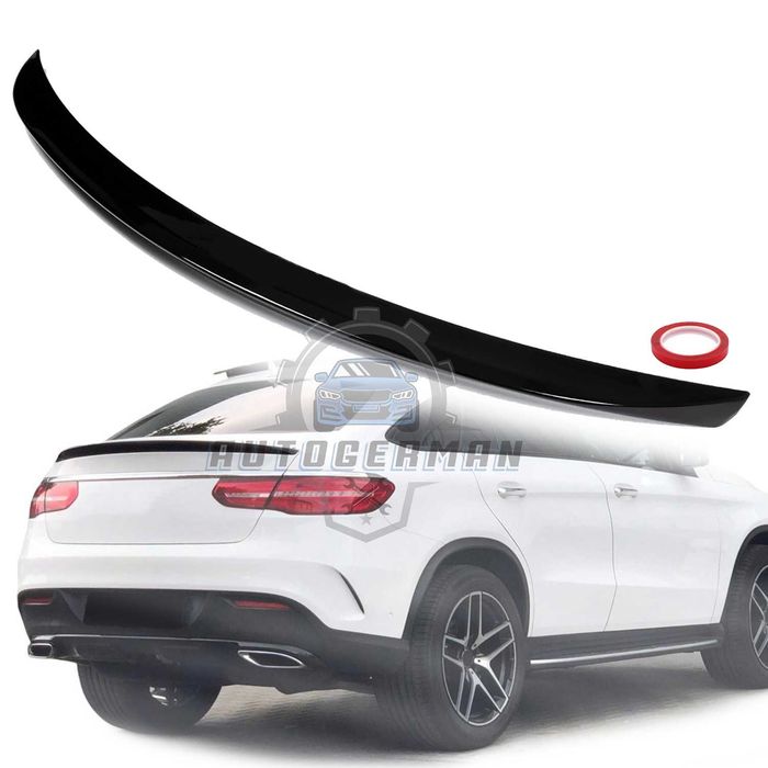 Спойлер за Mercedes GLE Coupe W166 C292 багажник черен гланц ГЛЕ В166