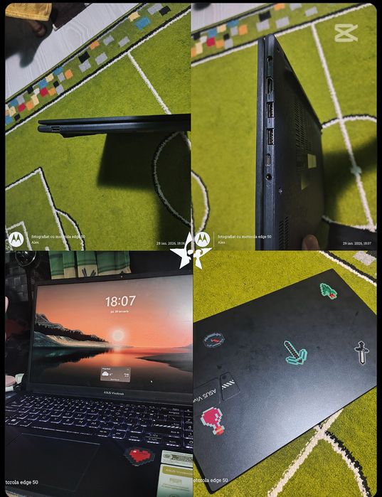 Laptop Asus Vivobook 15 X1504ZA +Mouse+Cameră web și suport răcitor