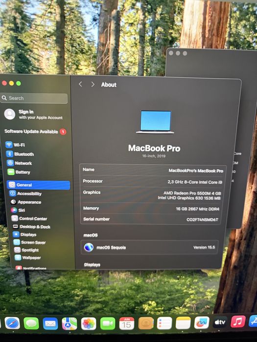 Macbook Pro 16” 2019 i9 1TB