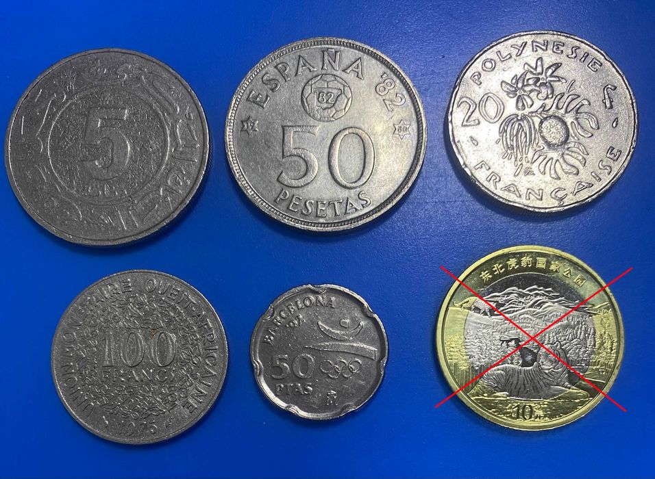Монеты разных стран