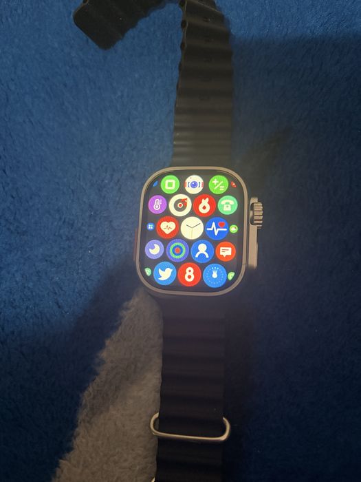Ceas smart + căști + powerbank