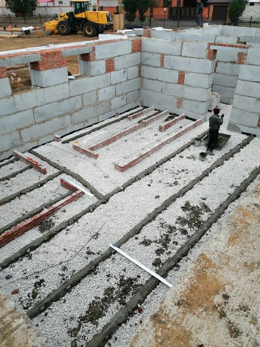 Газобетонный утеплитель, керамзит, изовер, минвата