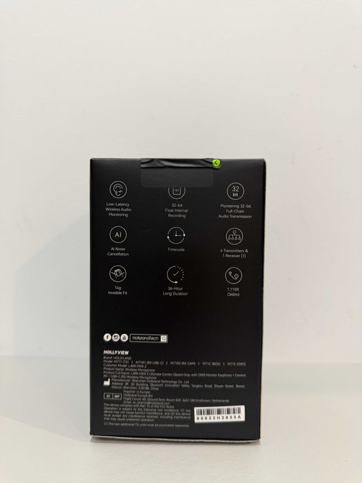 Hollyland LARK MAX 2 Ultimate Combo Microfon Wireless