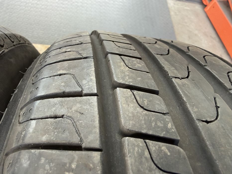 4бр. ОТЛИЧНИ Летни Гуми С Борд 215/50R/17 -PIRELLI- DOT:2018- 6.6мм+6.1мм *120€ за Комплект*