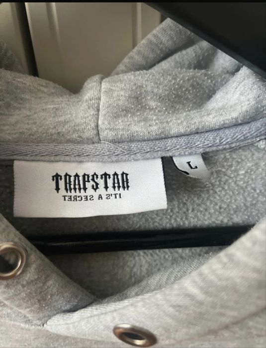 Hanorac Trapstar It's a Secret - Gri Heather - Mărimea L