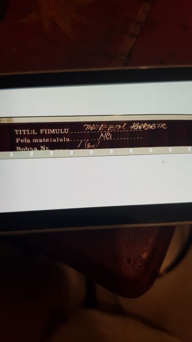 Rola de film "Transportul agabaritic " 1980