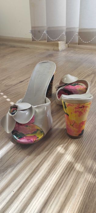 Дамски чехли с ток Fabiano