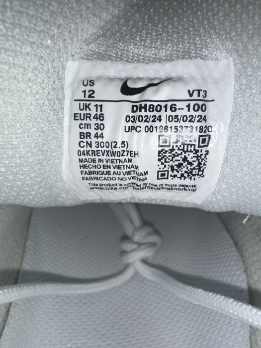 Nike Air Max Plus 97 Triple White - 43,44,45,46