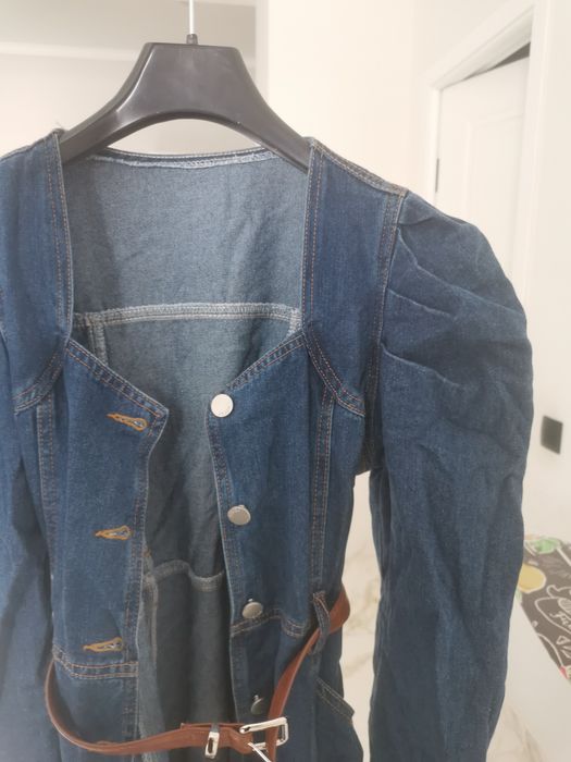 Джинсовое Женское платье