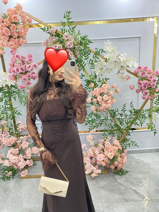 вечернее  платье