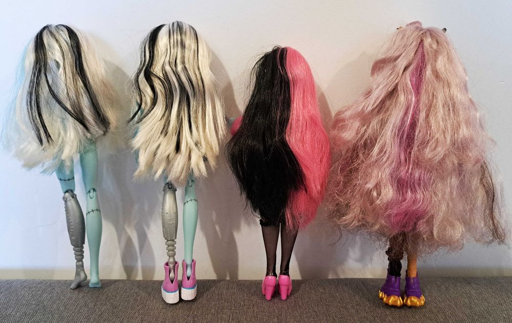 Lot 4 papusi Monster High