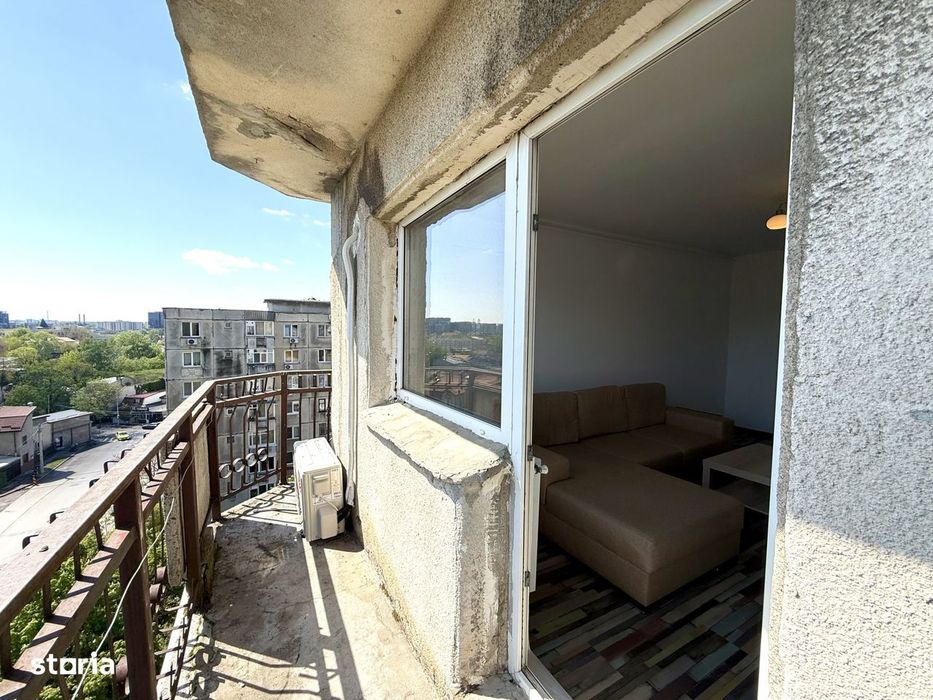 Apartament 2 camere | Crangasi, str. Ceahlaul | Etaj 8/8 | Vedere pano — fotografia 3