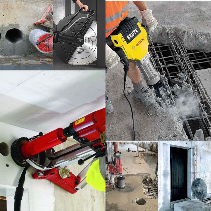 Услуги Алмазний бурения сверления Алмазное бетона резка перфоратор