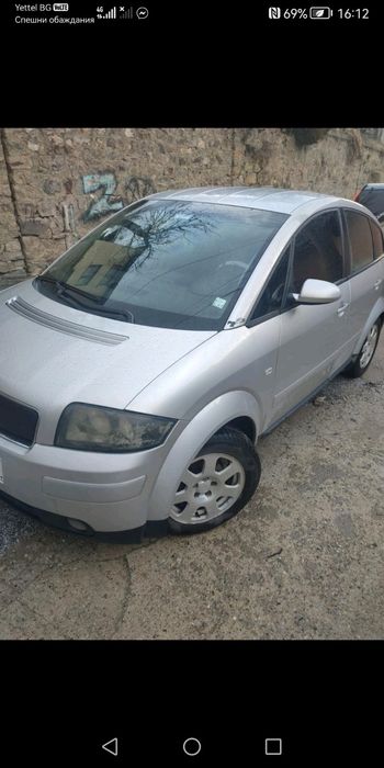 Ауди а2 1.4тди 3цилиндъра на части audi a2