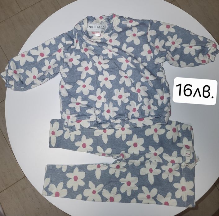 Дрехи за момиче 9-12м.