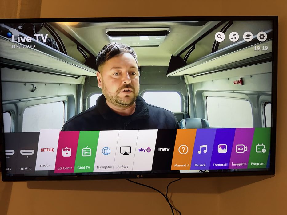 Vant smart tv 4k uhd lg 43uk6400plf