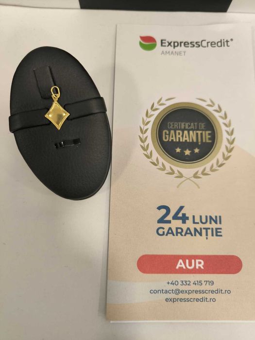 Pandantiv Aur 18K 0,62gr (Ag24 b44087.4) - Garantie 2 Ani!