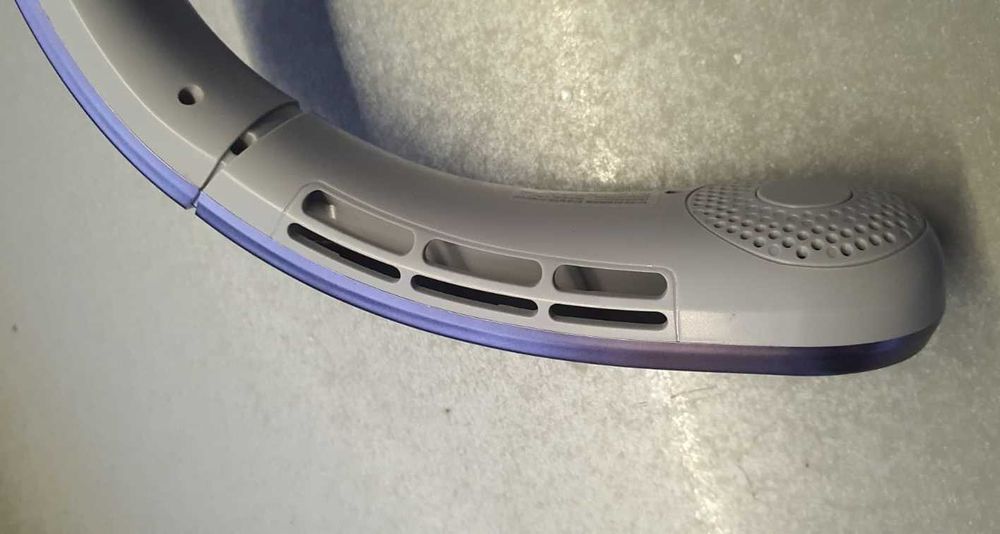 Xiaomi ventilator portabil gri/AL cu acumulatori, racitor LED, display