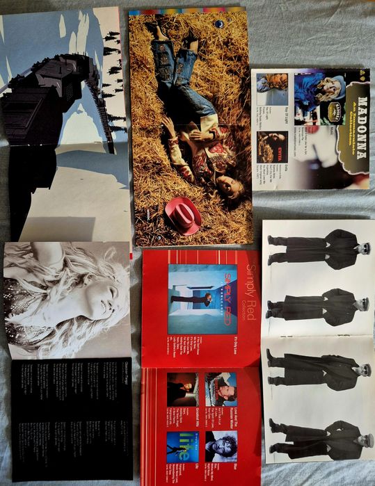 Orginal Нови СD с Албум цветни снимки Simple Red, Madona Shakira Joe C