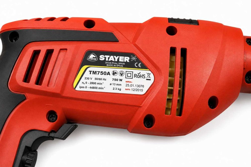 Mașină de găurit Stayer TM750A 750W Mandrină 13mm