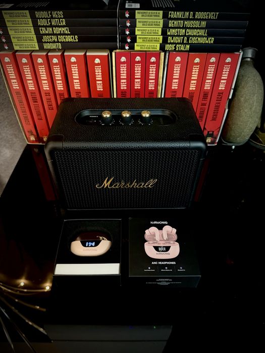 Casti wireless in ear cu noise cancelling control touch bluetooth 5.4