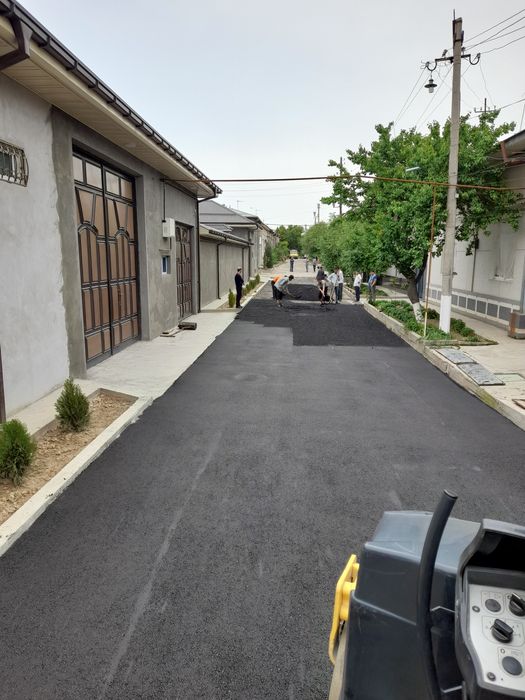 Asfalt qilamiz Асфальт асфальтирование