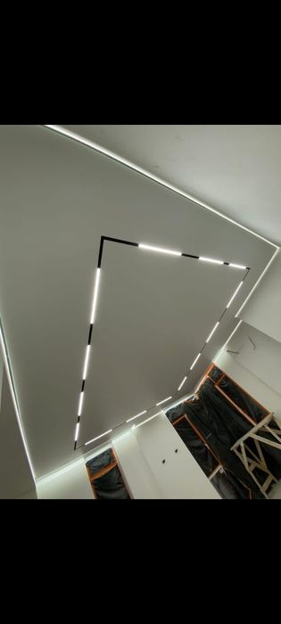 Натяжные потолки парящий