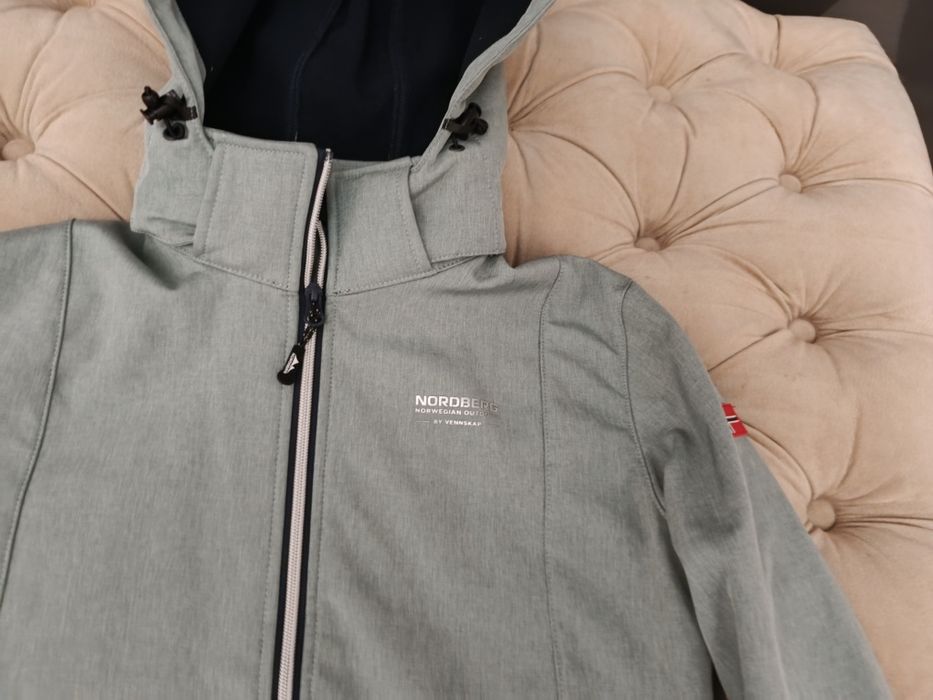 Jachetă Nordberg femei primăvară/toamnă softshell pt. exterior, mar. S