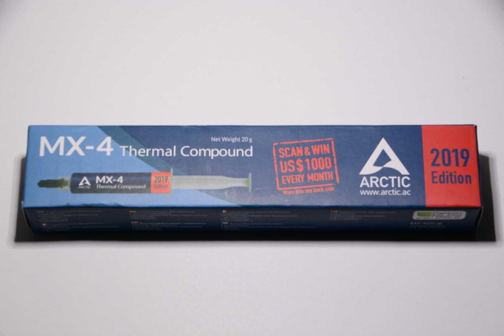 Термопаста Arctic MX-4 фасовка по 4 грамма, 8 грамм и 20 грамм.