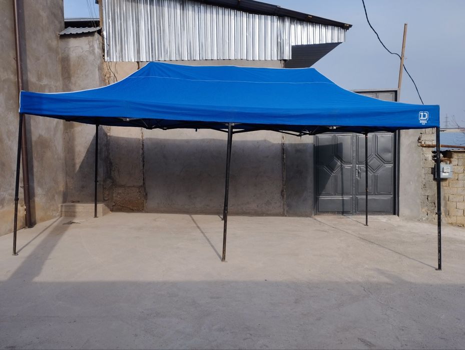 3×6 zontikga kok tent sotiladi. Xolati yangi.