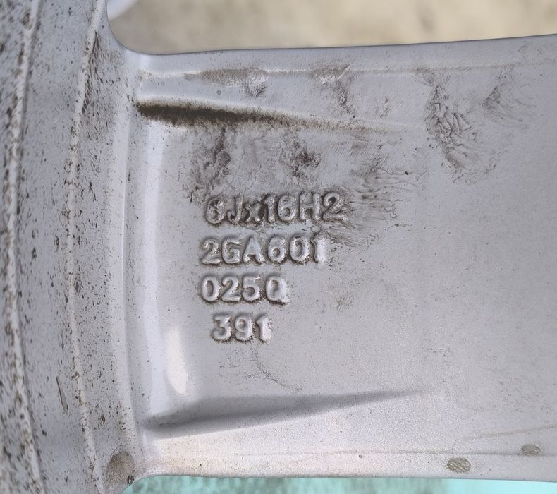 16 цола джанти от Volkswagen T-Roc / Golf