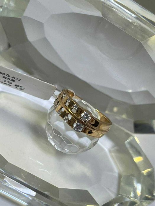 КОЛЬЦО золото 585 \Рассрочка 0% СКИДКА\ Ломбард Asia gold / 3409