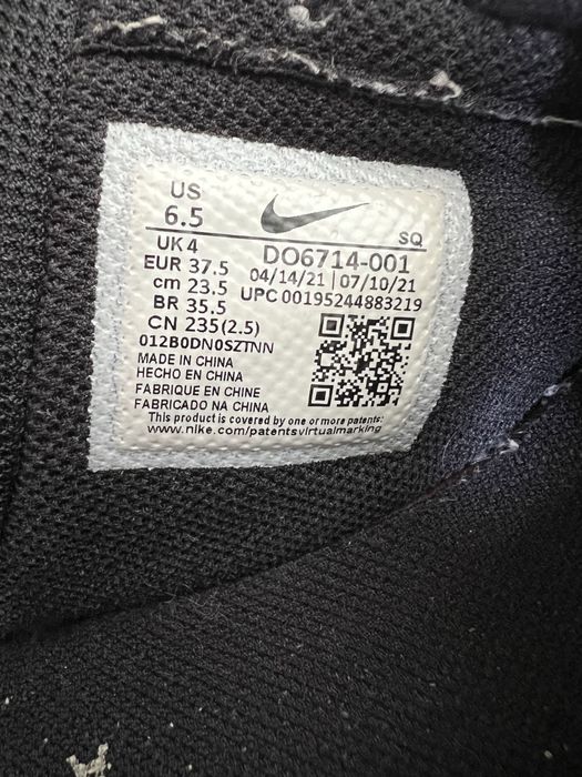 Nike Air Force 1 Low Black Light Bone Faux Fur