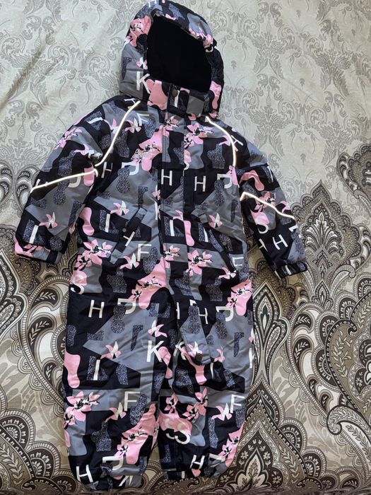 Зимний детский комбинезон