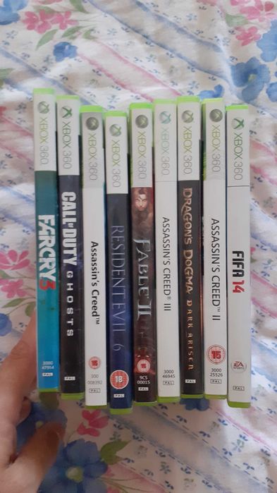 Комплект от оригинални игри за Хbox 360